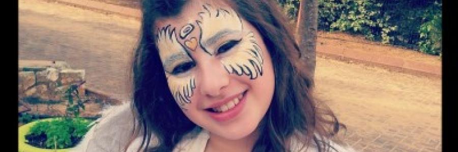 איפור מלאך לפורים