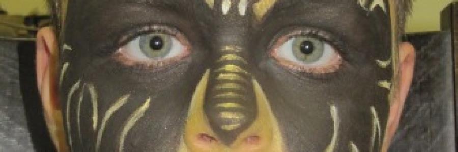 איפור עטלף לפורים