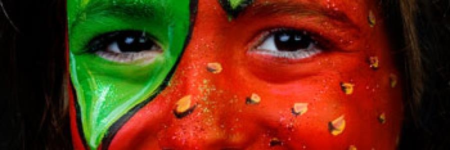 איפור תות לפורים