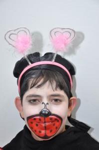 איפור חיפושית לפורים