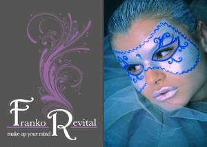 איפור לפורים מסכה ונציאנית