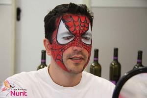 איפור ספידרמן לפורים