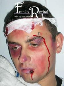 איפור פצוע לפורים