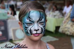 ציור פנים לפורים נמרה 