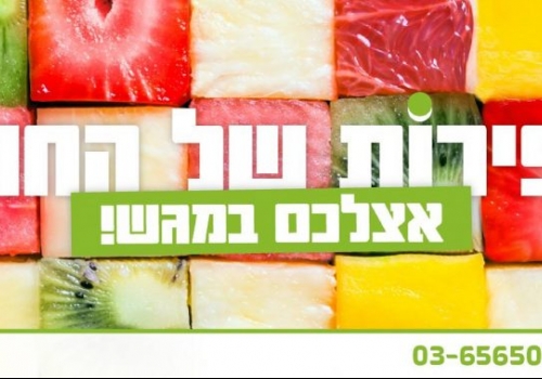 כך מגשי פירות יעזרו לכם לעבור את החורף בשלום