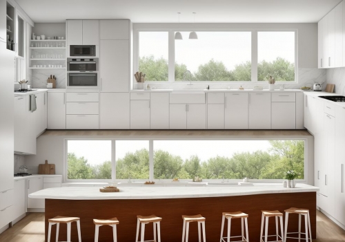 מטבח לבן אלגנטיות נצחית בעיצוב הבית